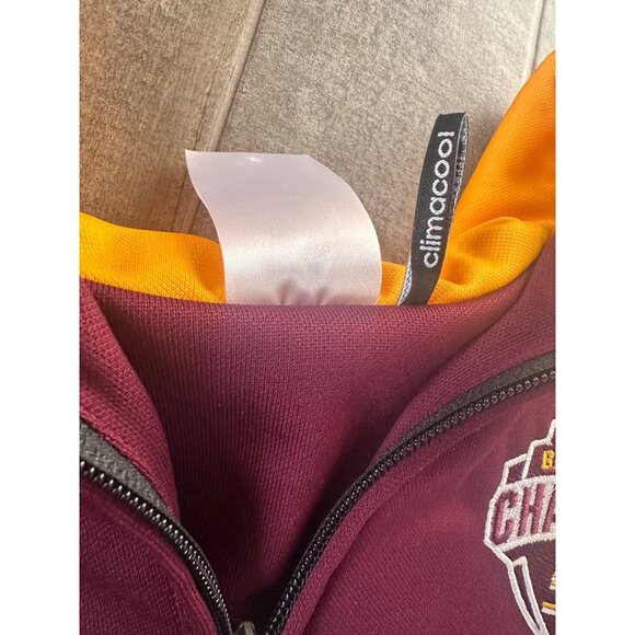Womens Adidas 2XL Maroon & Gold Central Michigan  Champion Basketball Jacket - Picture 7 of 10